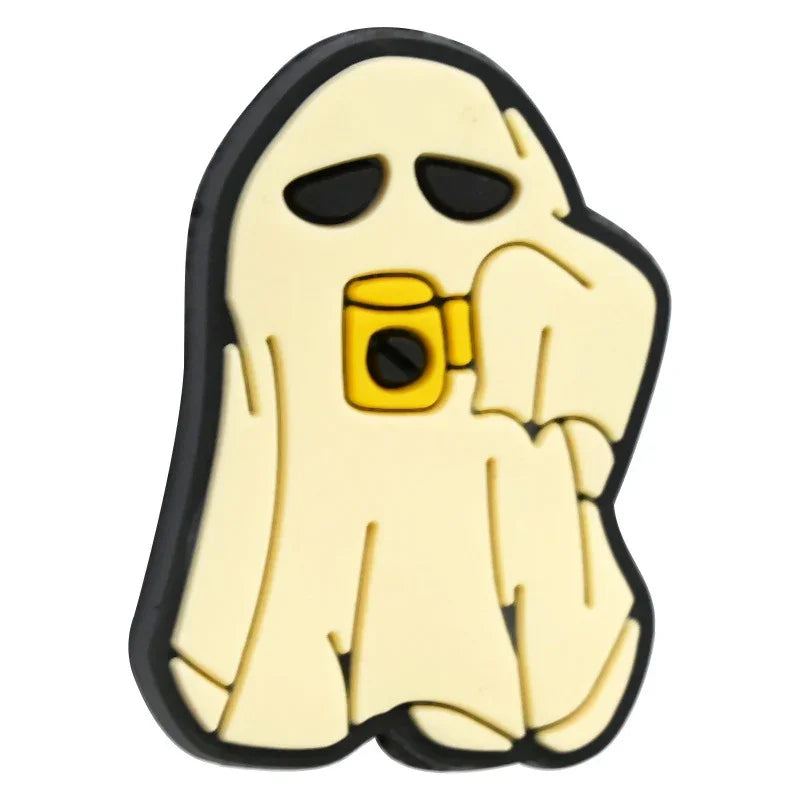 Halloween Ghost Series Silicone Focus Beads