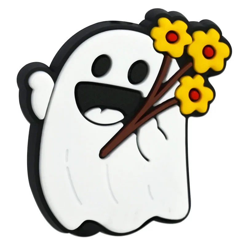 Halloween Ghost Series Silicone Focus Beads