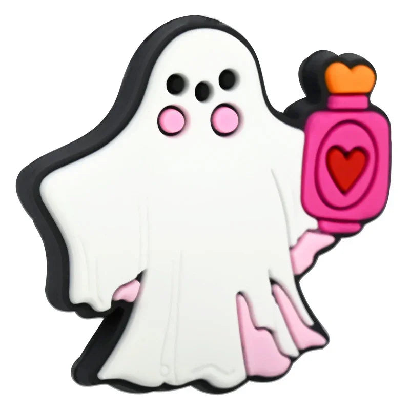 Halloween Ghost Series Silicone Focus Beads