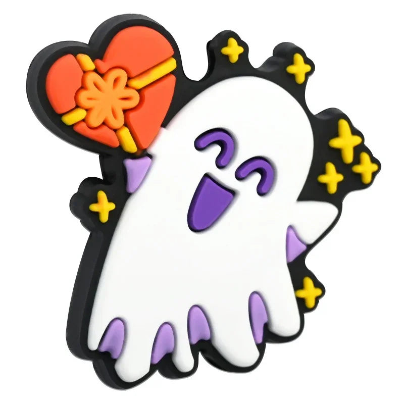 Halloween Ghost Series Silicone Focus Beads