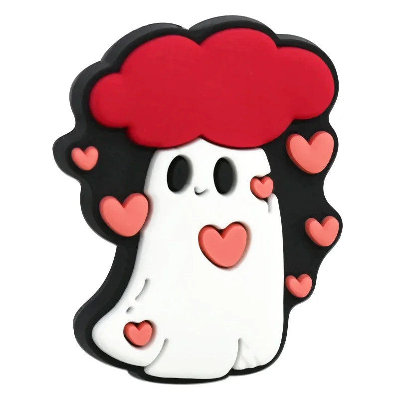 Halloween Ghost Series Silicone Focus Beads