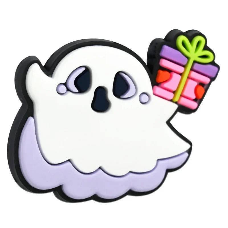 Halloween Ghost Series Silicone Focus Beads