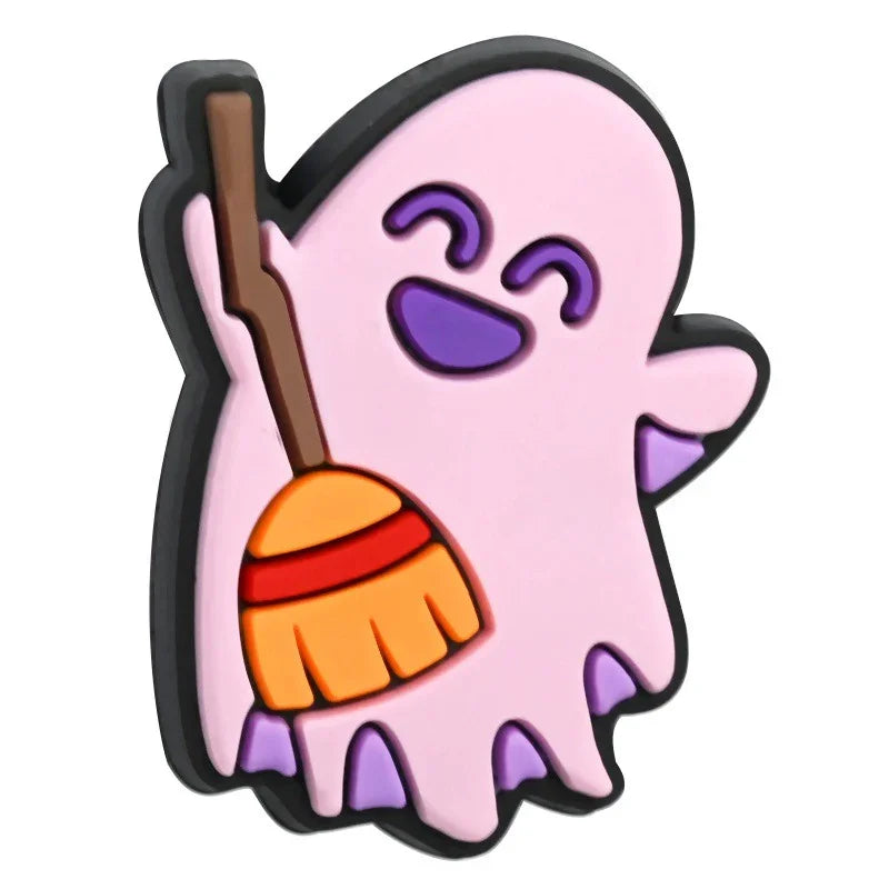 Halloween Ghost Series Silicone Focus Beads