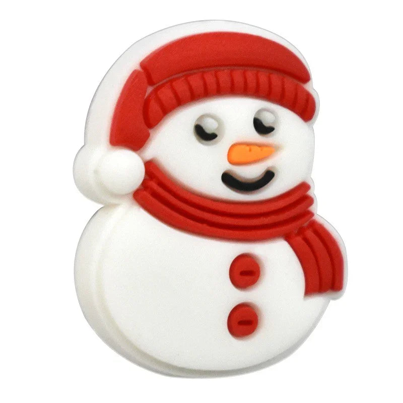Christmas Beads Cartoon Christmas Party Decoration Silicone Centerpiece Beads