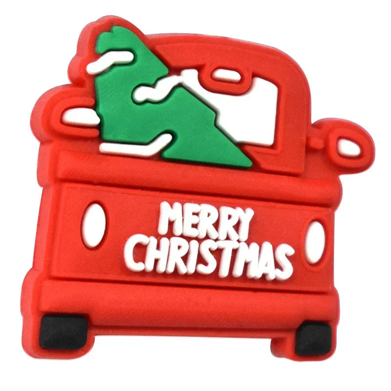 Christmas Beads Cartoon Christmas Party Decoration Silicone Centerpiece Beads