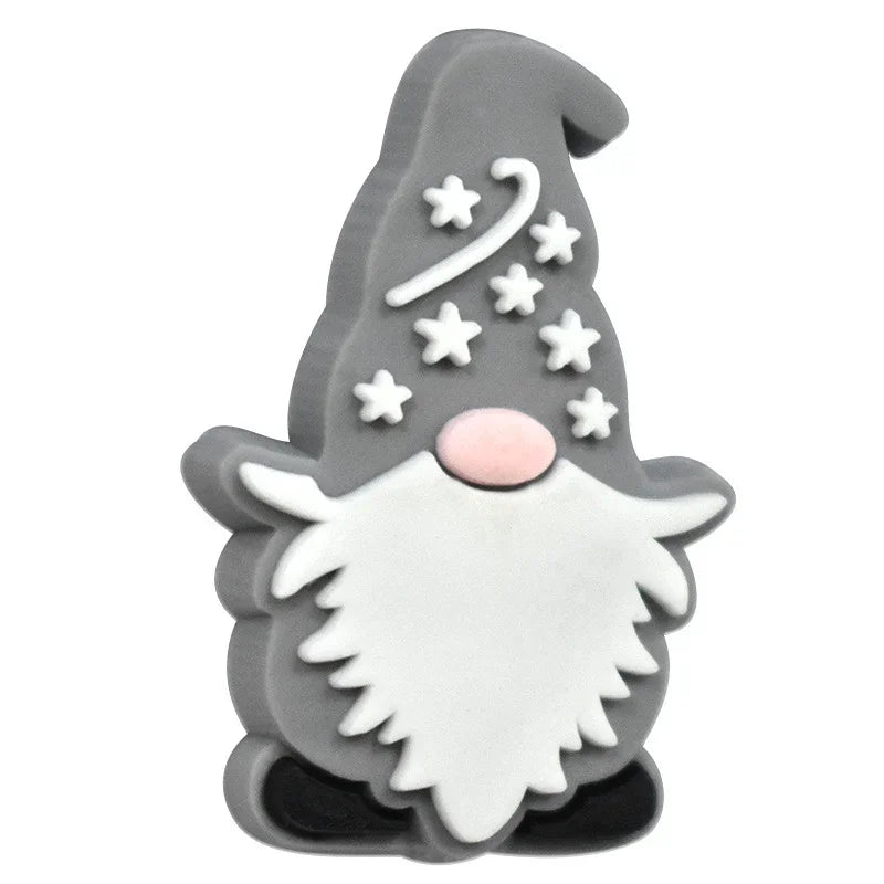 Christmas Beads Cartoon Christmas Party Decoration Silicone Centerpiece Beads