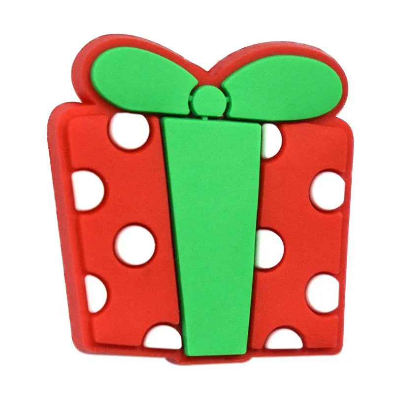 Christmas Beads Cartoon Christmas Party Decoration Silicone Centerpiece Beads