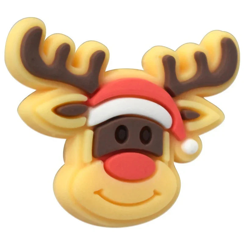 Christmas Beads Cartoon Christmas Party Decoration Silicone Centerpiece Beads