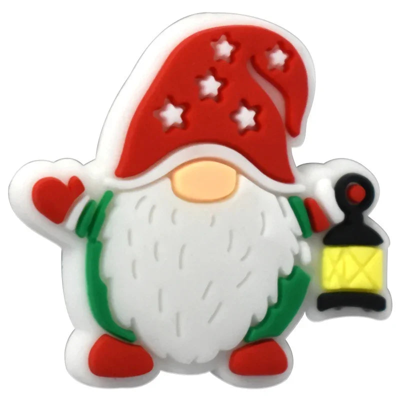 Christmas Beads Cartoon Christmas Party Decoration Silicone Centerpiece Beads