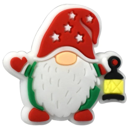 Christmas Beads Cartoon Christmas Party Decoration Silicone Centerpiece Beads