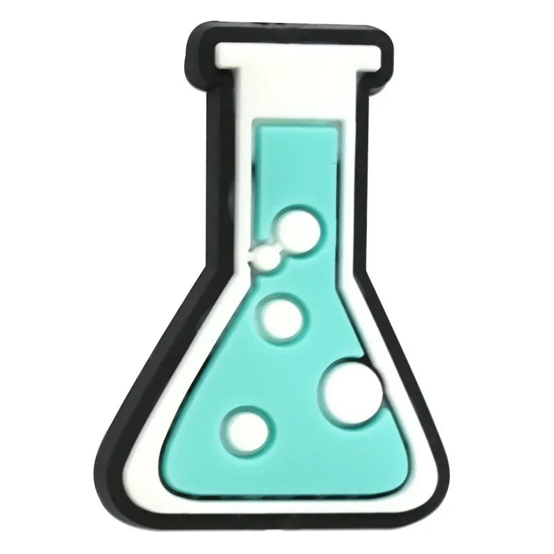 Science Experiment Series and Playing Card Series Silicone Focal Beads