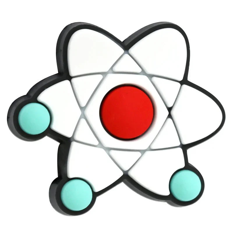 Science Experiment Series and Playing Card Series Silicone Focal Beads