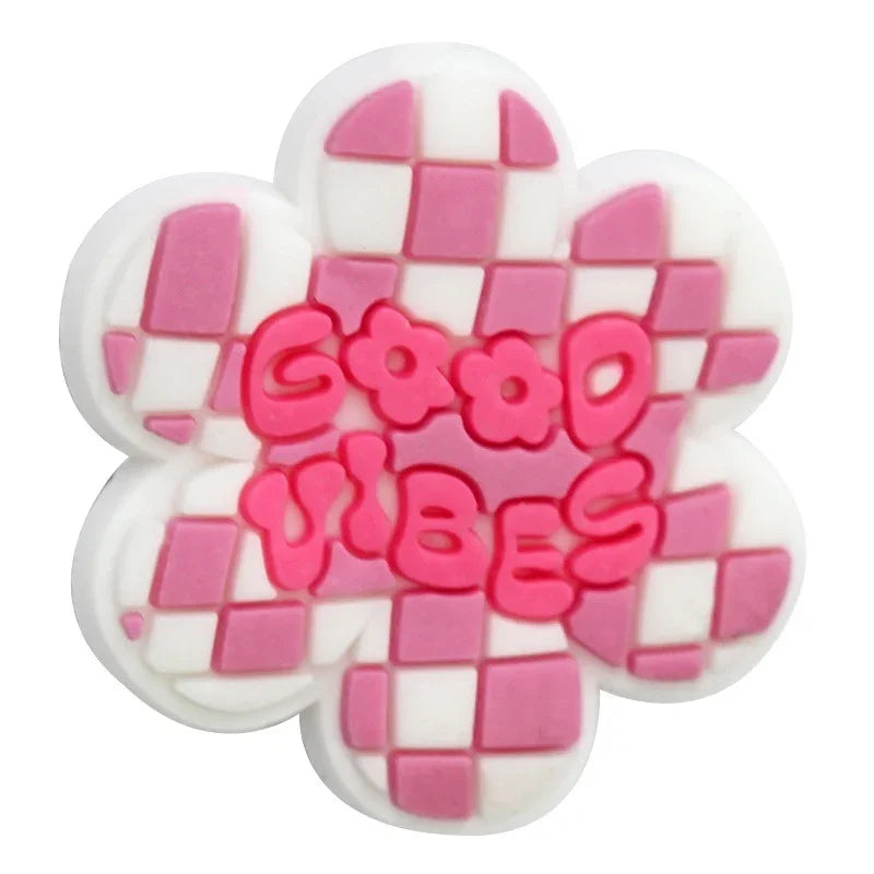 Phrase Series Cartoon Silicone Focal Beads