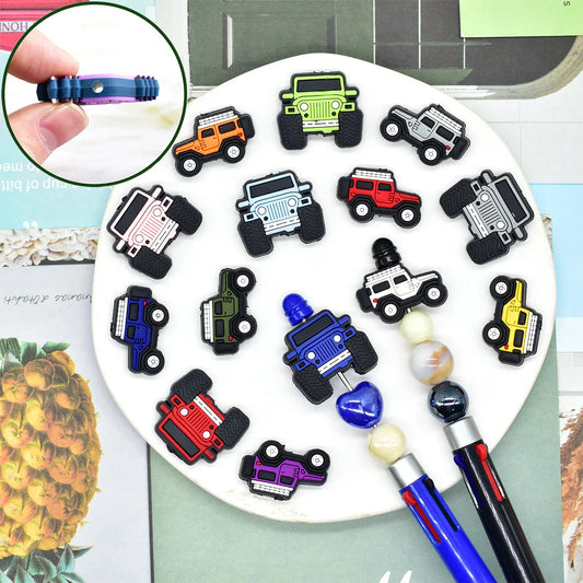 Jeep Series Silicone Focal Beads