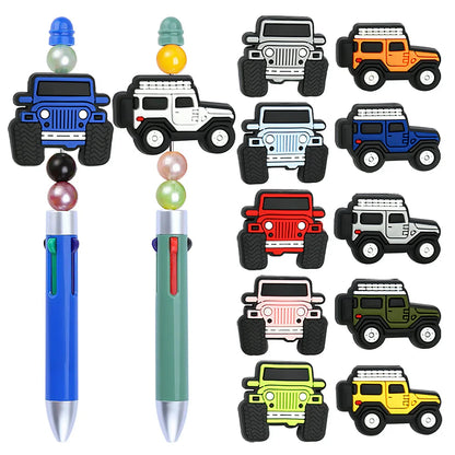Jeep Series Silicone Focal Beads