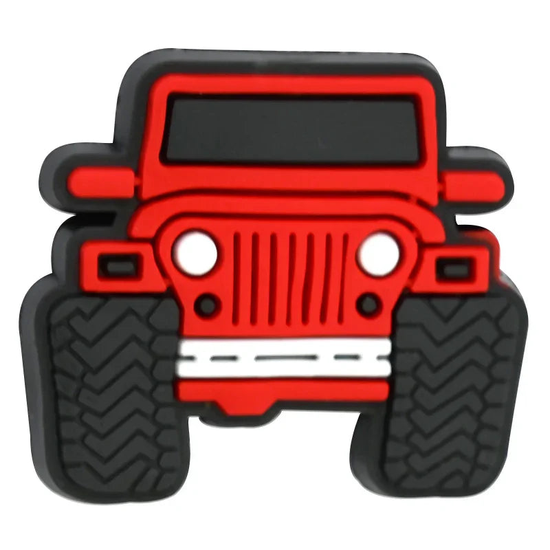 Jeep Series Silicone Focal Beads