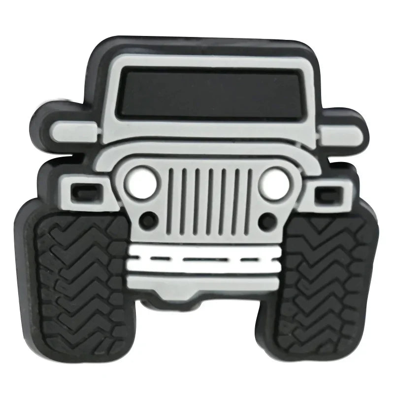 Jeep Series Silicone Focal Beads