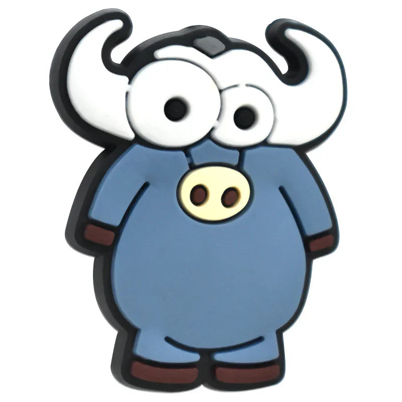 Cartoon Animal Series Silicone Focal Beads