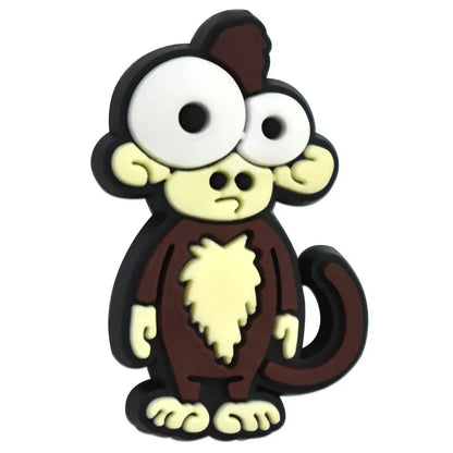 Cartoon Animal Series Silicone Focal Beads