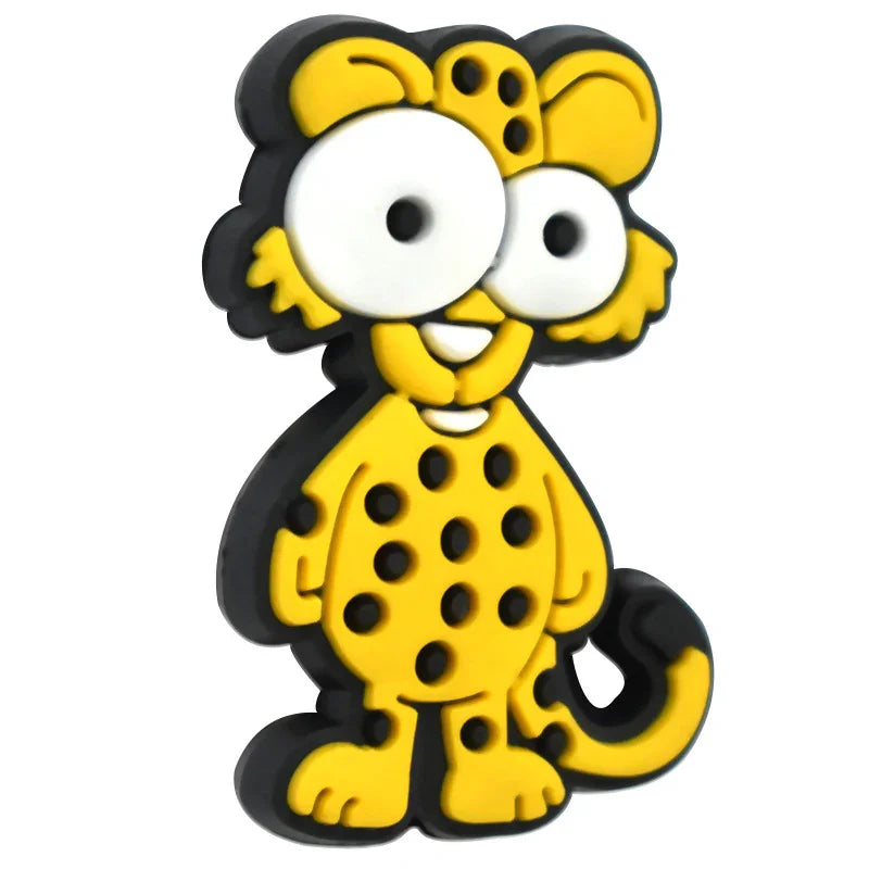 Cartoon Animal Series Silicone Focal Beads