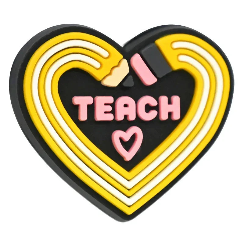 Back To School Series Student Stationery Silicone Focal Beads