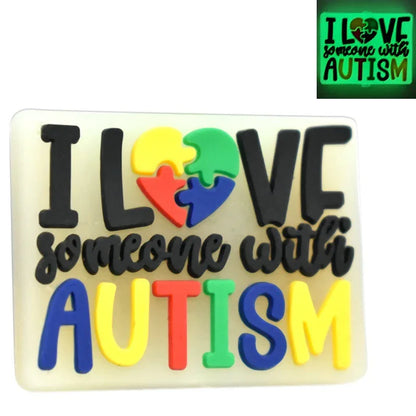Luminous Cartoon Silicone Focal Beads Set