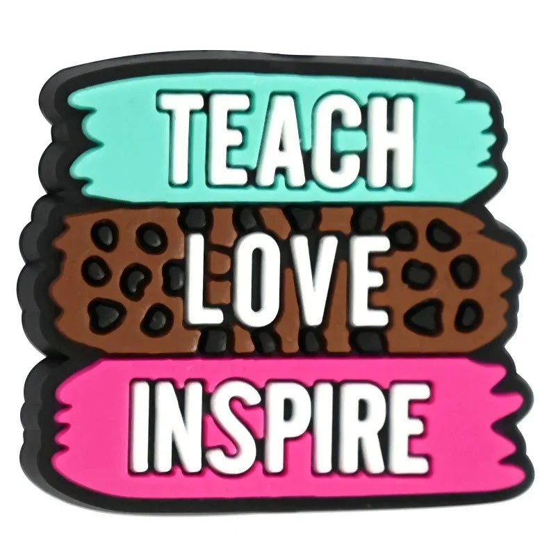Back To School Series Student Stationery Silicone Focal Beads