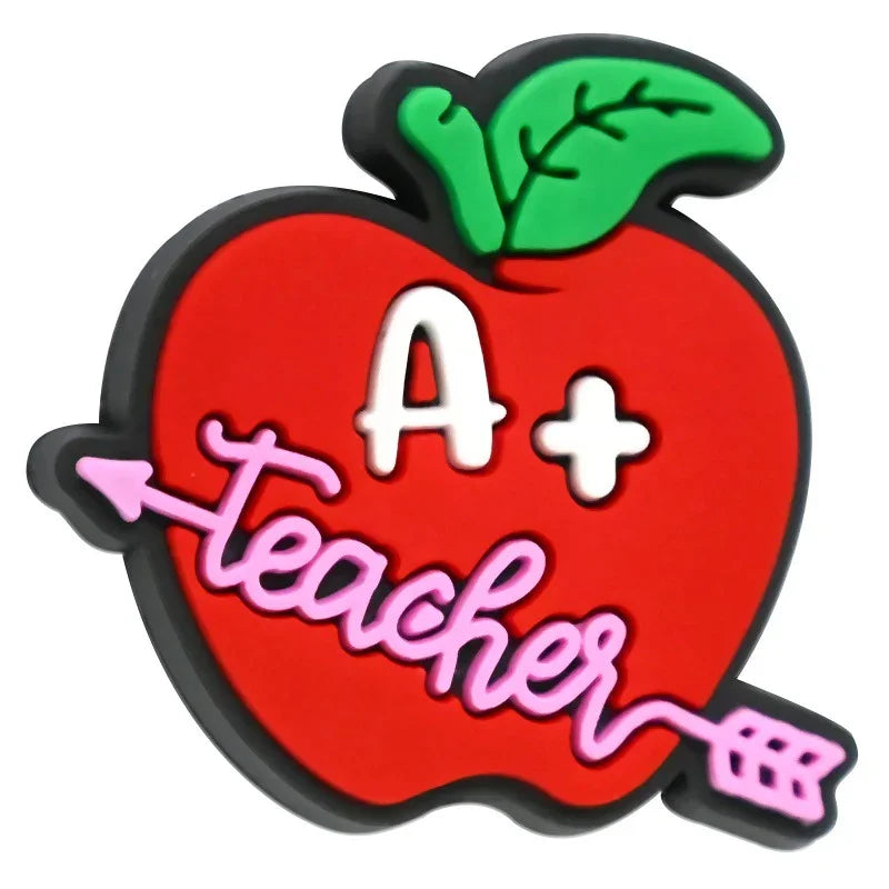 Back To School Series Student Stationery Silicone Focal Beads