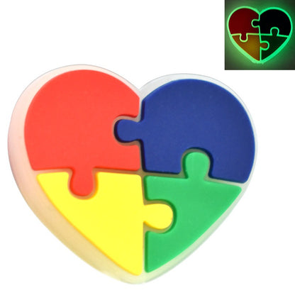 Luminous Cartoon Silicone Focal Beads Set