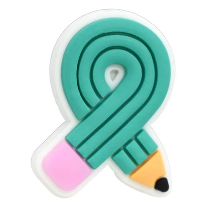 Back To School Series Student Stationery Silicone Focal Beads