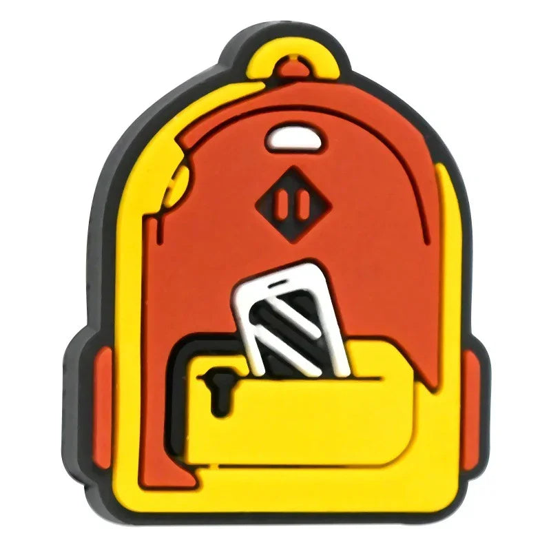 Back To School Series Student Stationery Silicone Focal Beads