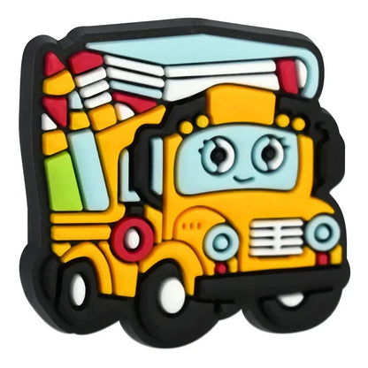 Back To School Series Student Stationery Silicone Focal Beads