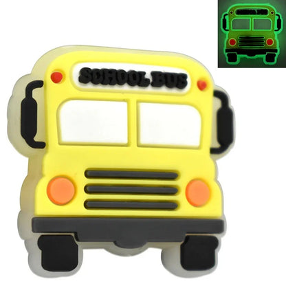 Luminous Cartoon Silicone Focal Beads Set