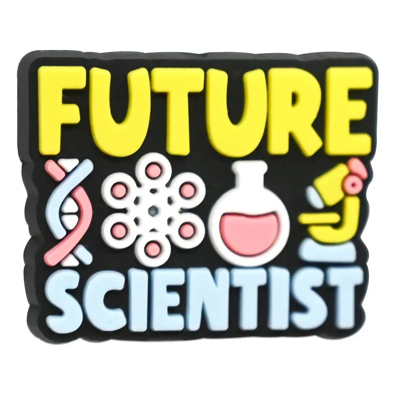 Back To School Series Student Stationery Silicone Focal Beads