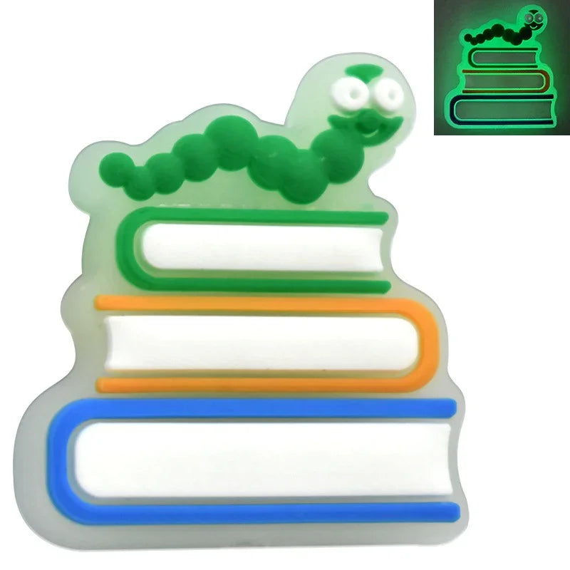 Luminous Cartoon Silicone Focal Beads Set
