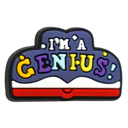 Back To School Series Student Stationery Silicone Focal Beads