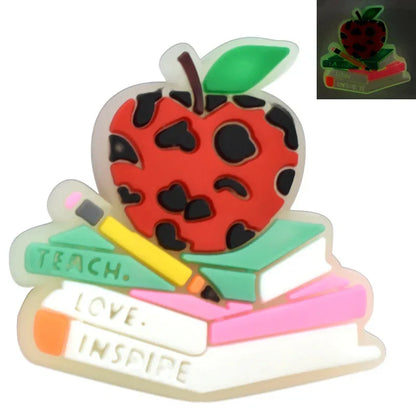 Luminous Cartoon Silicone Focal Beads Set