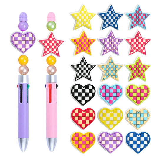 Love Series Silicone Focal Beads