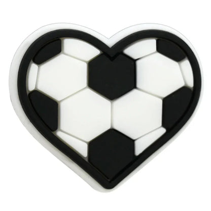 Cartoon Sports Series Ball Silicone Focal Beads