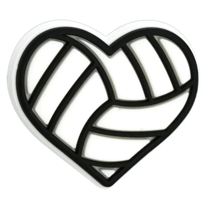Cartoon Sports Series Ball Silicone Focal Beads