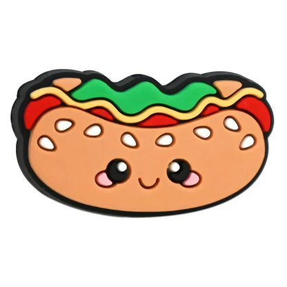 Cartoon Food Series Silicone Focal Beads