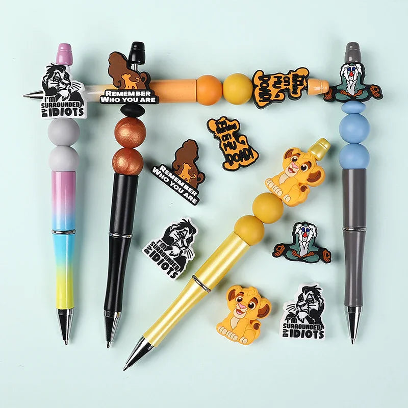 Lion King Silicone Focal Beads - Beadable Cat