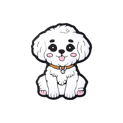 Love Dog Silicone Focal Beads