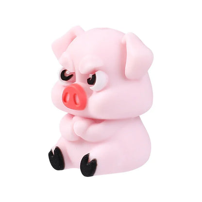 Little Bear 3D Silicone Bead Jewelry Cartoon Yellow Duck Silicone Focal Bead