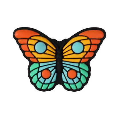 Cartoon Butterfly Silicone Focal Bead