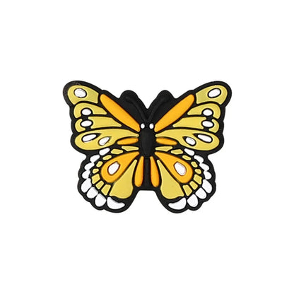 Cartoon Butterfly Silicone Focal Bead