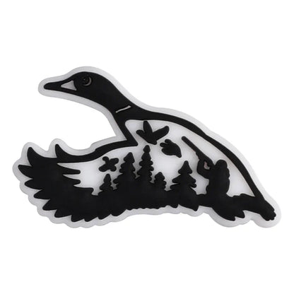 Hunting Season Cartoon Silicone Focus Beads