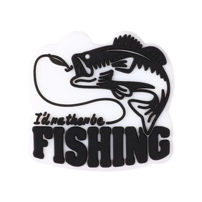 Hunting Season Cartoon Silicone Focus Beads