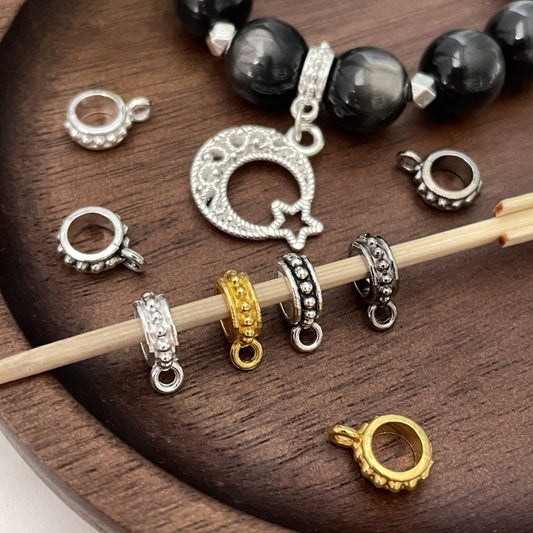 Alloy Hanging Head Connecting Buckle Spacer Beads