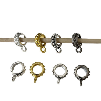Alloy Hanging Head Connecting Buckle Spacer Beads